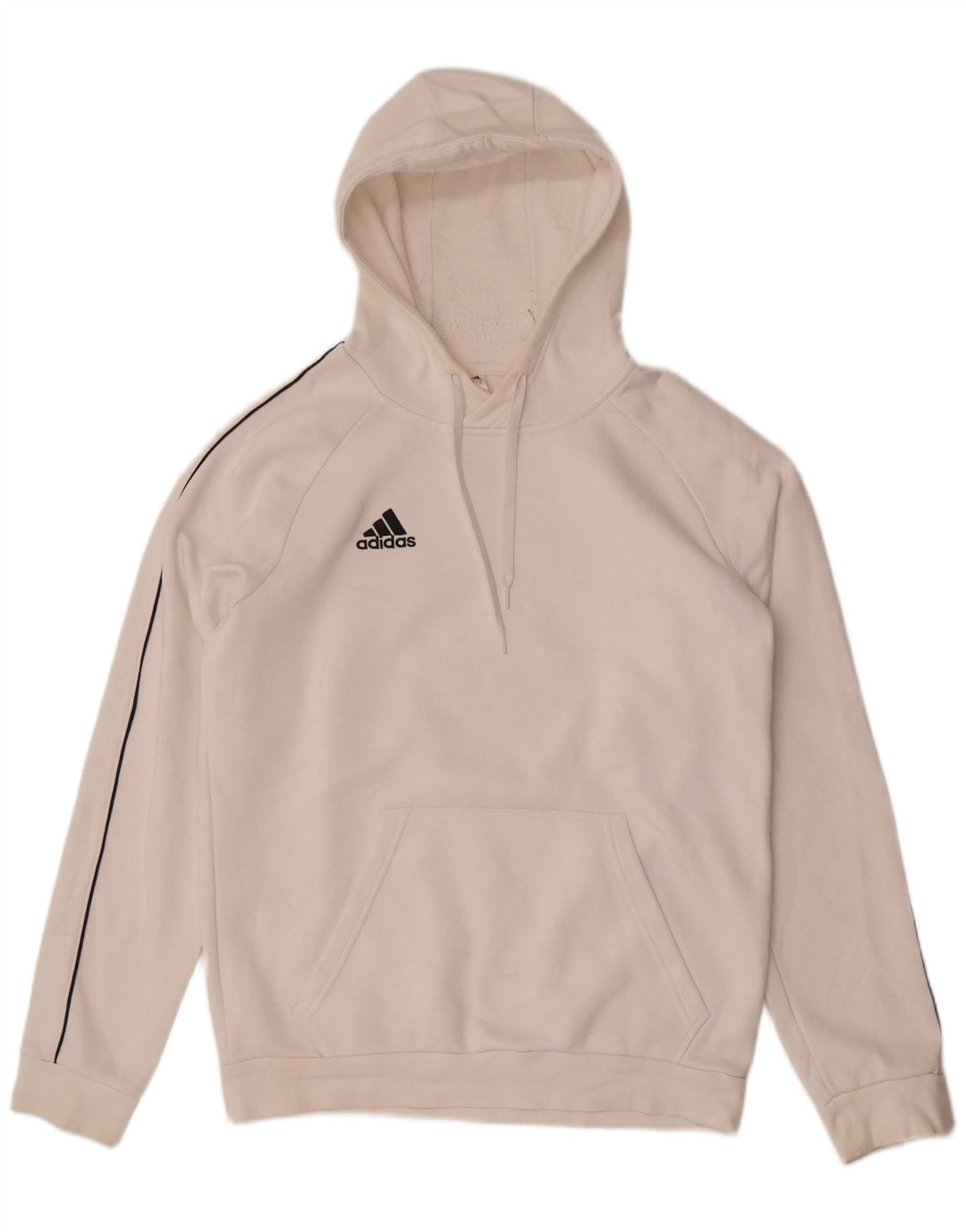 Adidas Pull à capuche pour homme en coton blanc moyen