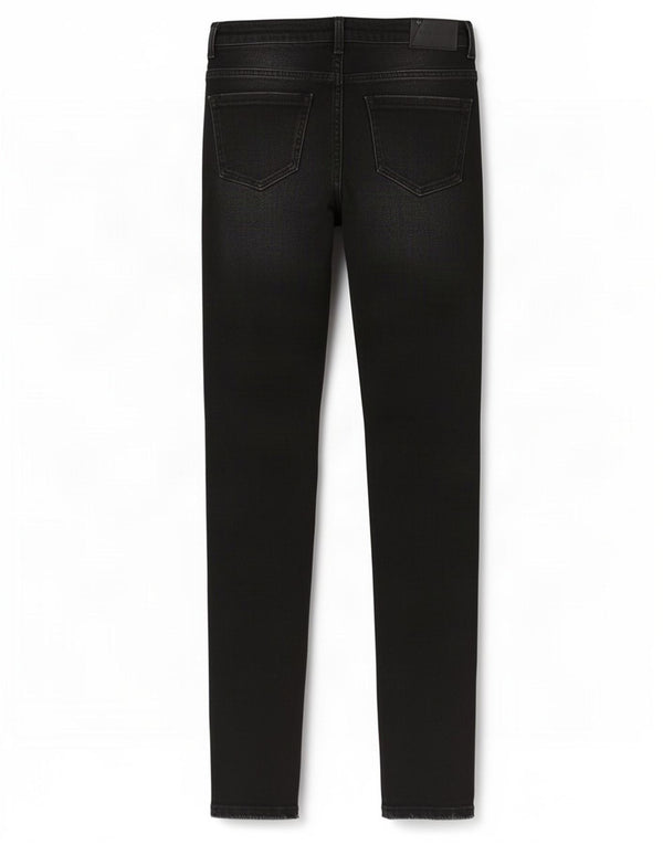 Zara Femmes Trafaluc Jean Skinny En Détresse EU 36 XS W26 L29 Noir