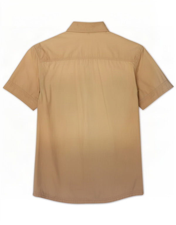 Colmar Chemise à Manches Courtes Homme Large Beige Coton