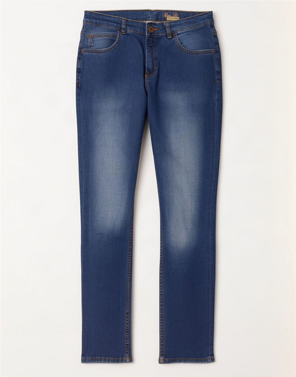 Zara Garçon Slim Jeans 13-14 ans W30 L30 Bleu Coton