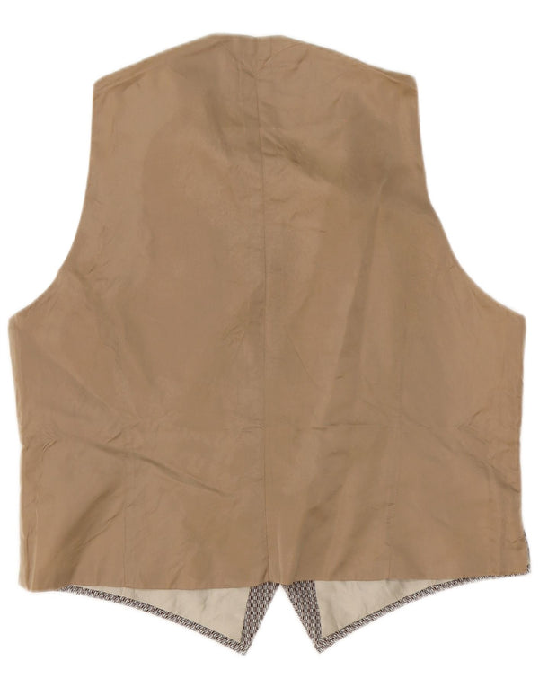 gilet homme vintage grand gris géométrique