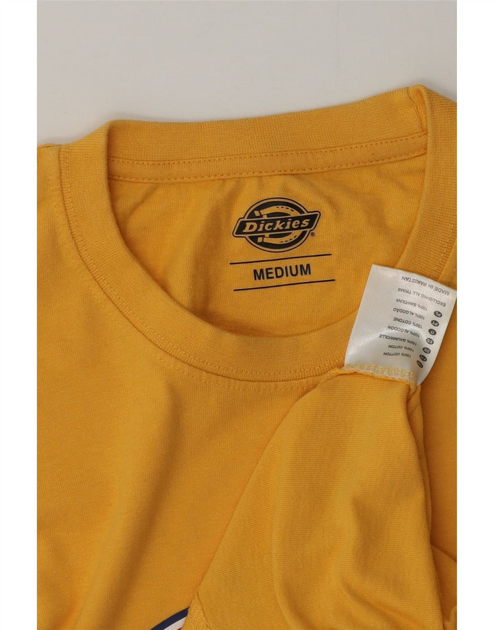 Dickies T-Shirt Graphique Homme Jaune Moyen Coton