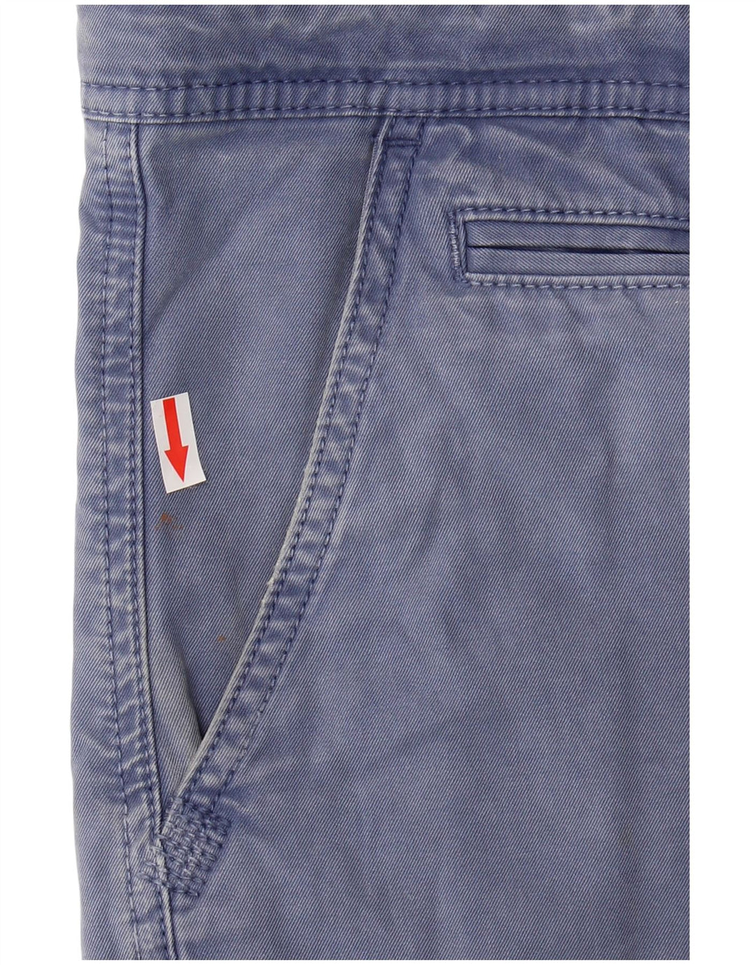North Sails Short Chino Homme IT 52 XL W38 Bleu Coton