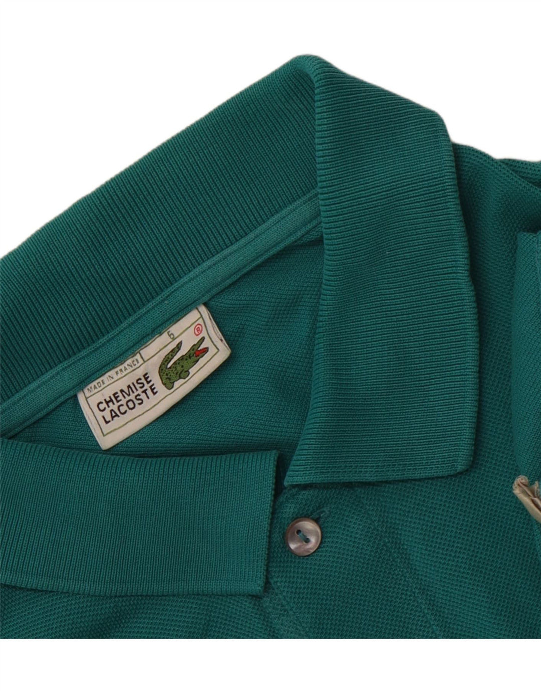 Lacoste Polo Homme Taille 5 Grand Coton Vert