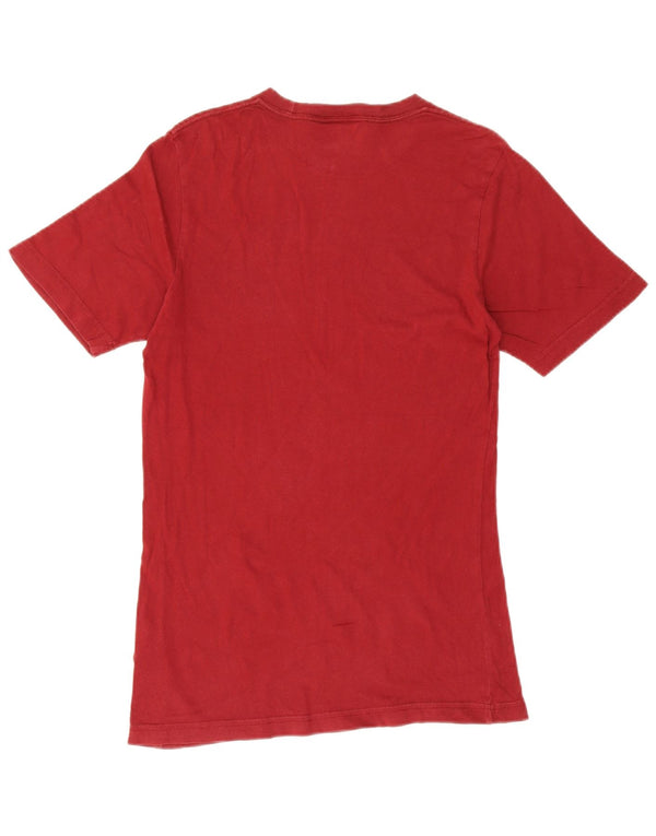 Adidas T-Shirt Homme Top XS Rouge Coton
