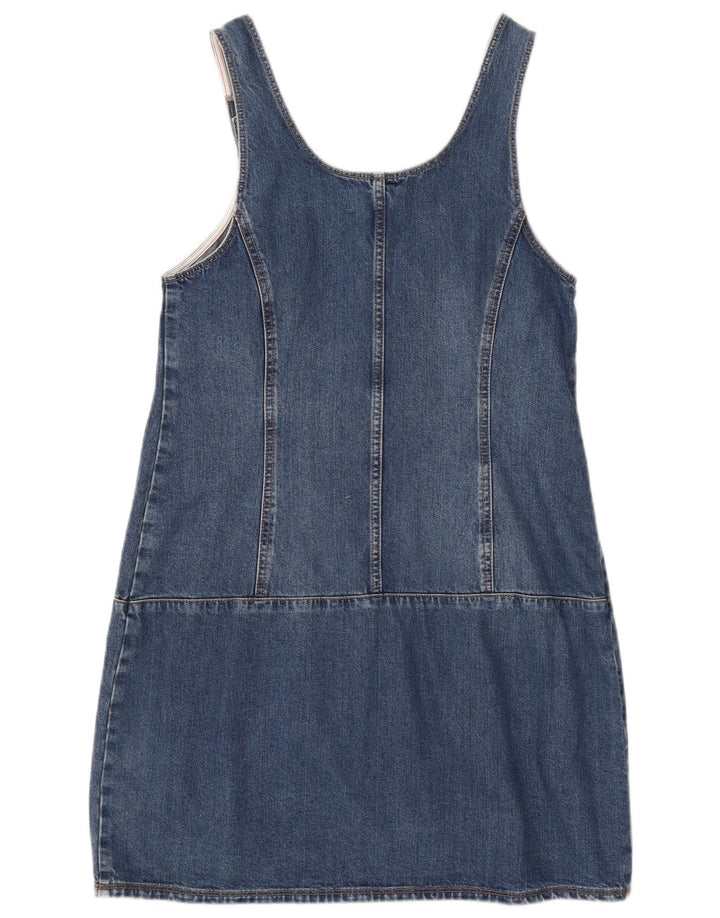 Fat Face Robe salopette en jean pour femme UK 12 Bleu moyen