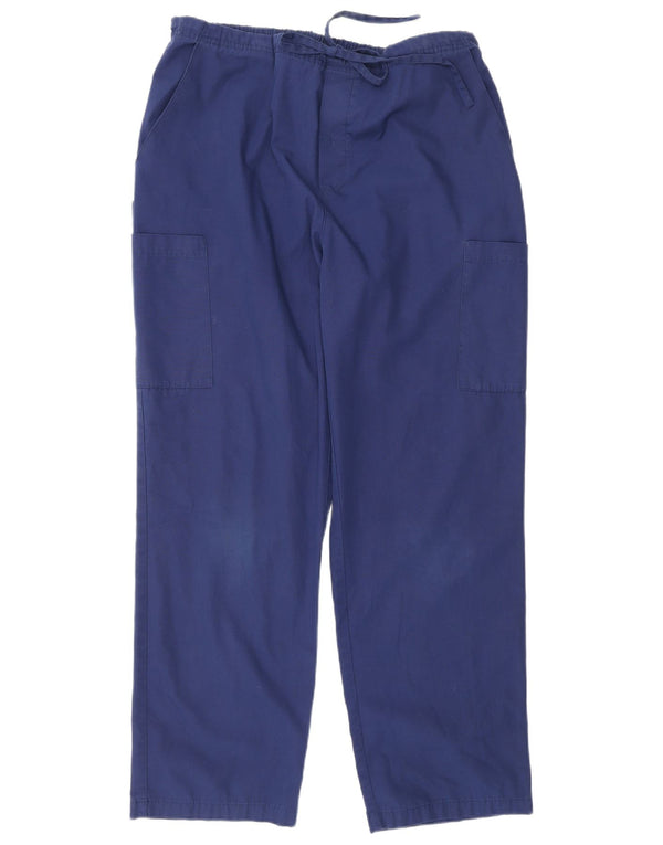 Dickies Pantalon Cargo Regular Homme Large W34 L30 Bleu Marine Polyester