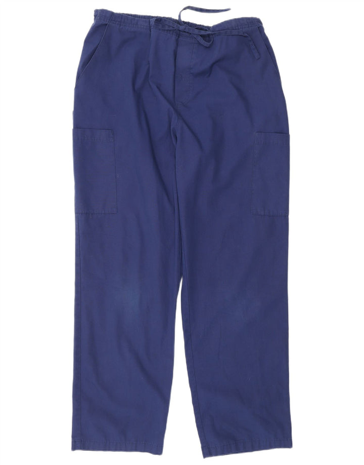 Dickies Pantalon Cargo Regular Homme Large W34 L30 Bleu Marine Polyester