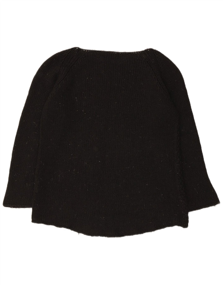 Guess Pull col bateau pour femme UK 12 Noir moyen