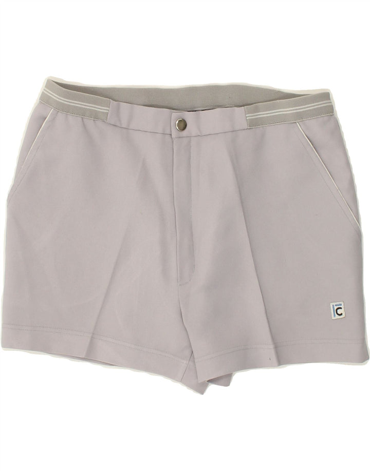 VINTAGE Womens Chino Shorts W32 Large Grey Vintage Vintage and Second-Hand Vintage from Messina Hembry 