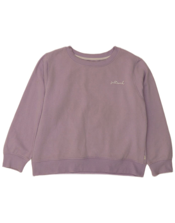 Saltrock Sweat-shirt pour femme UK 18 XL Violet Coton
