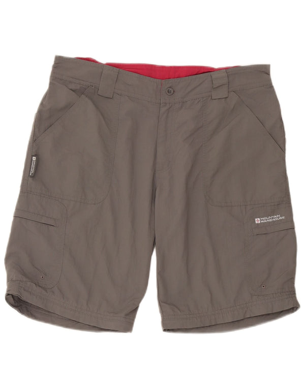 Mountain Warehouse Short cargo pour femme UK 14 Large W34 Nylon gris