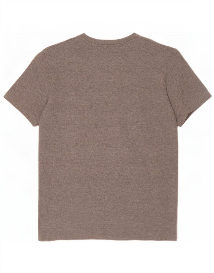 Timberland T-Shirt Slim Fit Homme Gris Moyen Coton