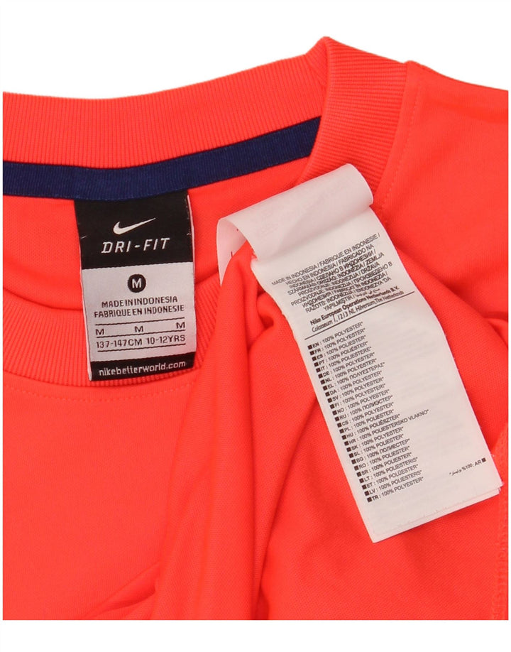 NIKE T-shirt graphique Barcelona pour garçon 10-11 ans Orange moyen