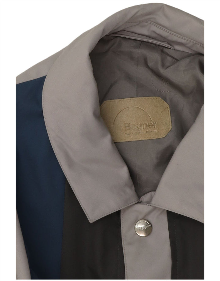 Bogner Veste Bomber Homme UK 42 XL Gris Colorblock