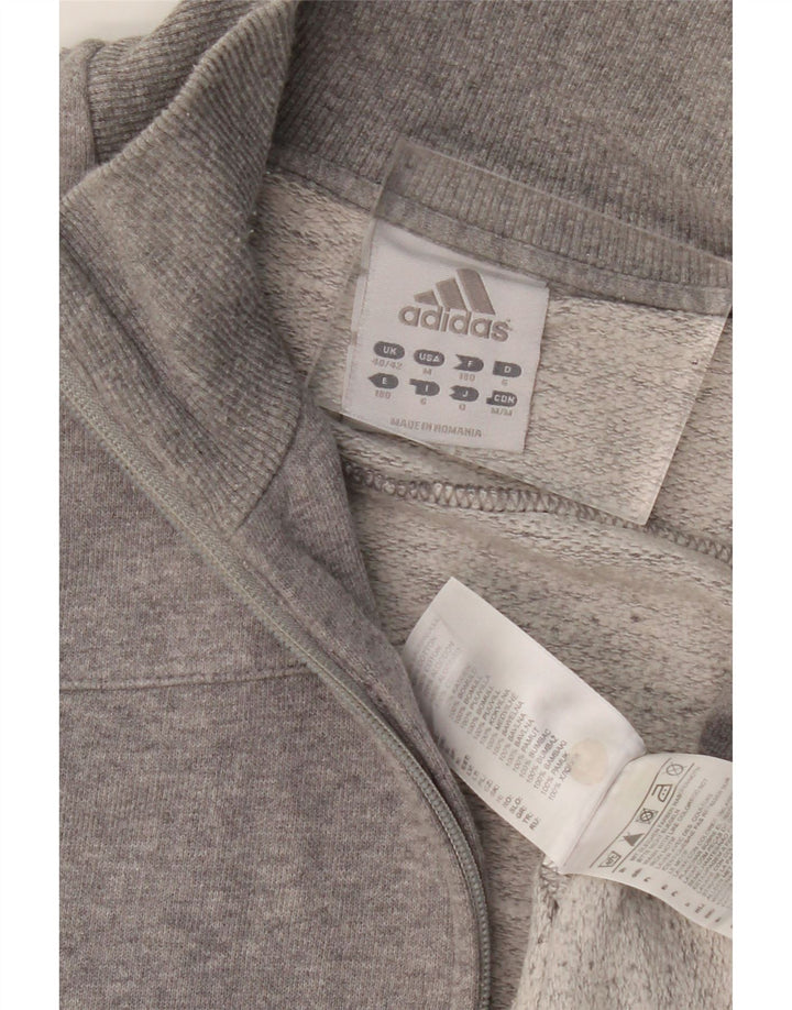 ADIDAS Veste de survêtement pour homme UK 40/42 Gris moyen en coton moucheté