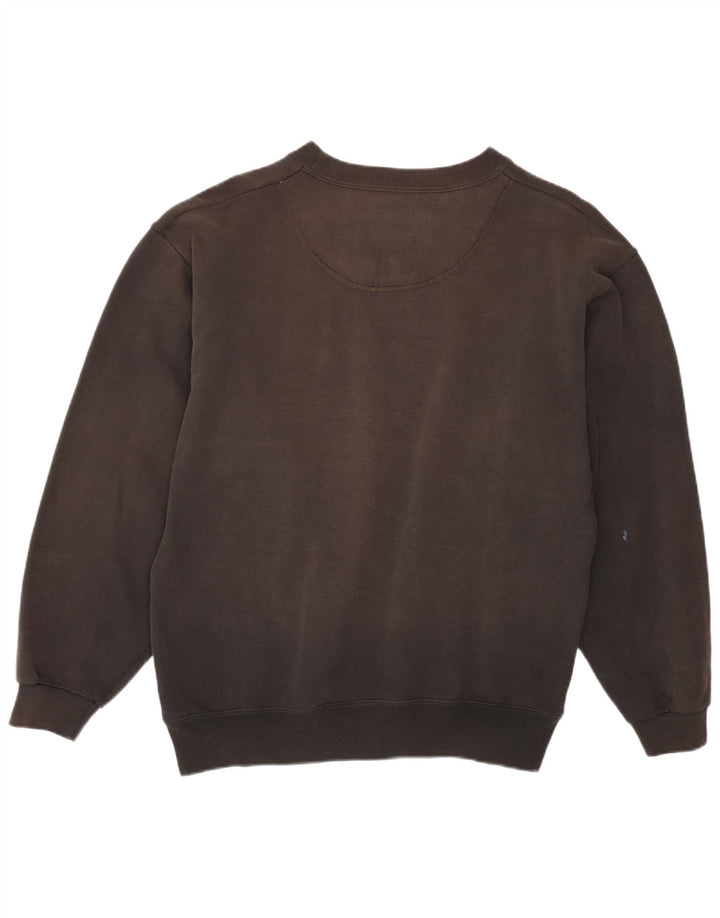 Champion Sweat-shirt graphique pour hommes, petit, marron