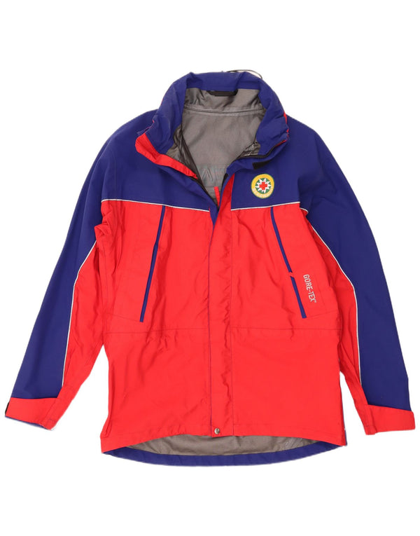 Bergwacht Veste de ski Gore-Tex Graphic pour homme UK 40 Large Rouge Colourblock
