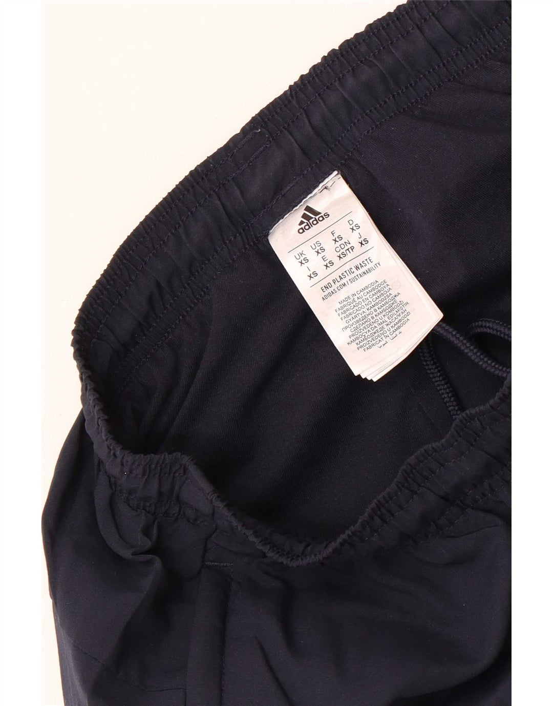 Adidas Pantalon de survêtement pour homme Joggers XS Bleu marine Polyester