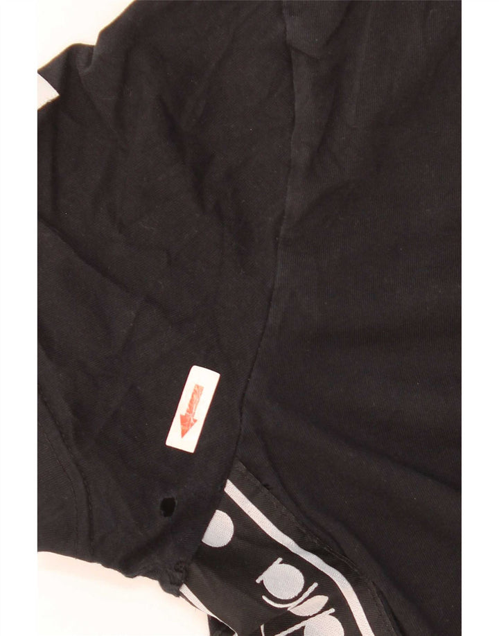 Diadora T-Shirt Graphique Homme Petit Noir