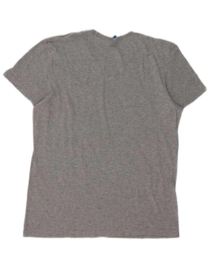 Adidas T-shirt graphique pour homme Petit gris moucheté