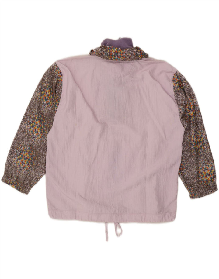CROSS COUNTRY Veste Anorak Femme IT 44 Violet Moyen Colourblock
