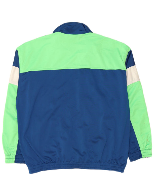 Diadora Veste de Survêtement Graphique Homme IT 48 Bleu Moyen Colourblock