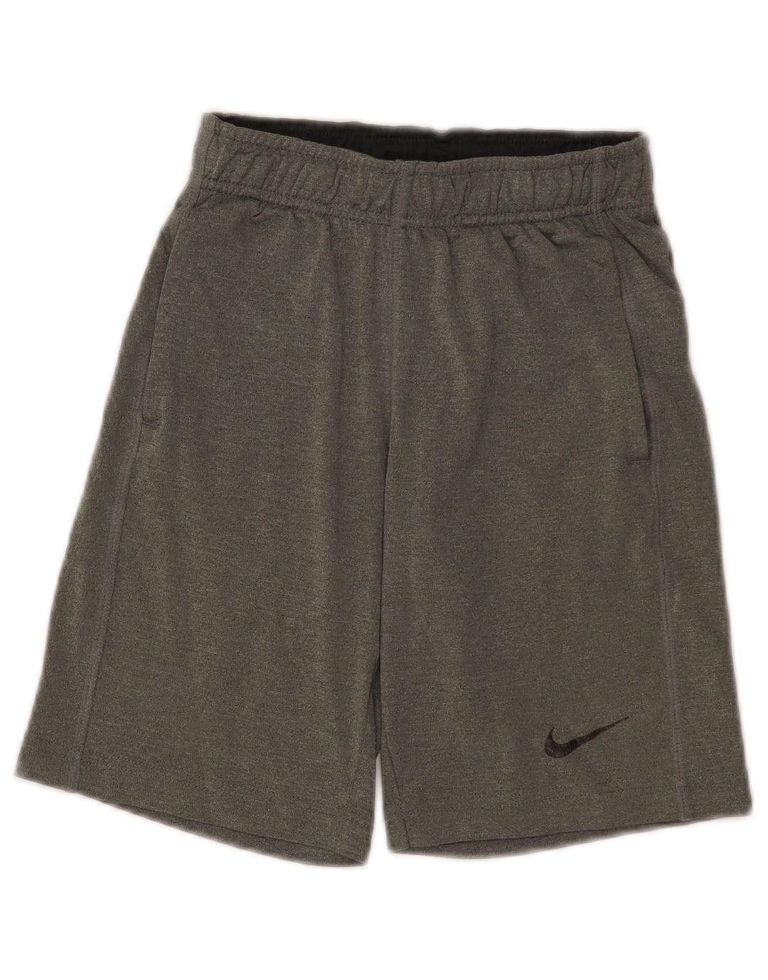 Short de sport Nike Dri Fit pour garçon 6-7 ans XS Gris Polyester