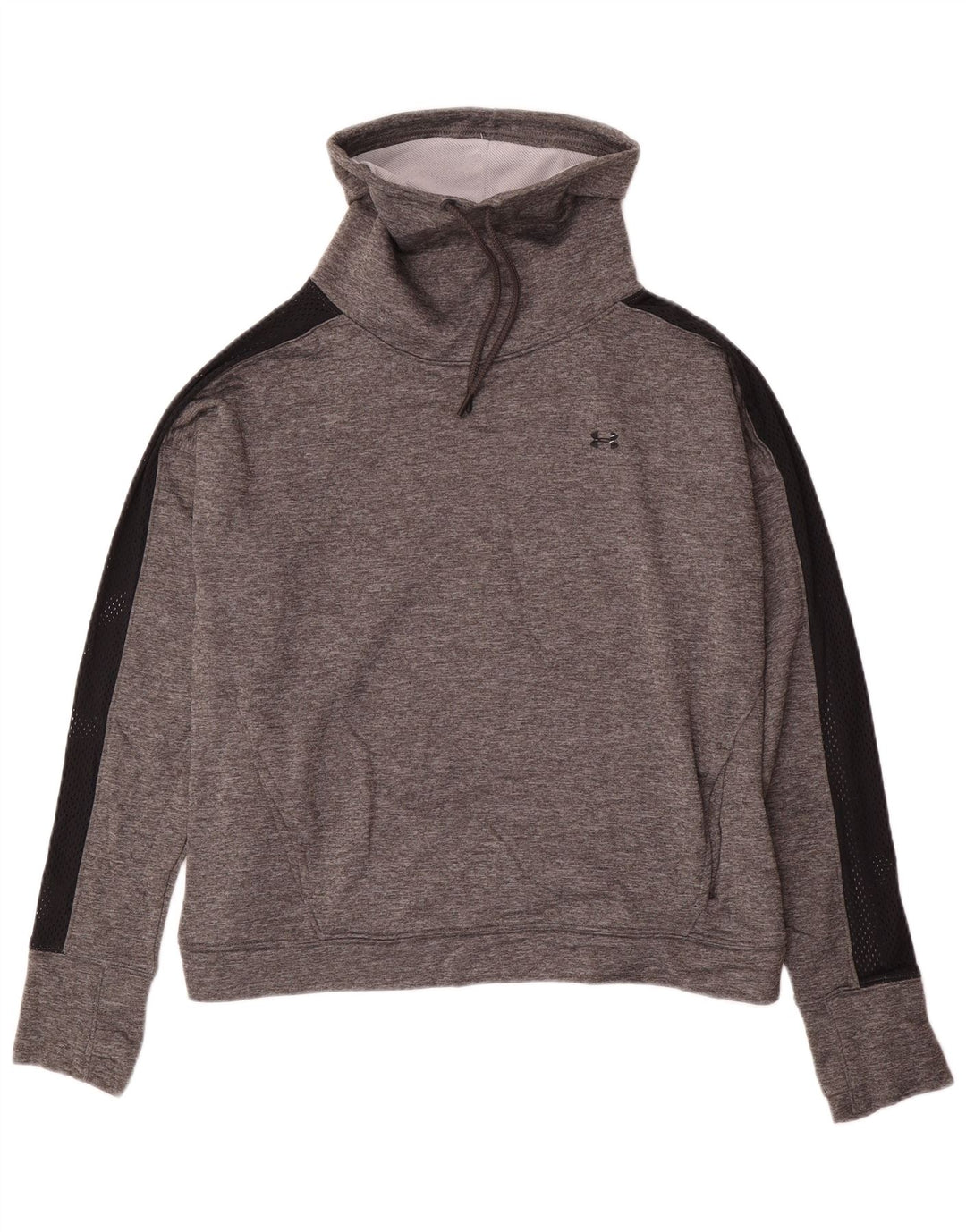 Under Armour Sweat-shirt coupe ample pour femme UK 16 Large Gris Polyester