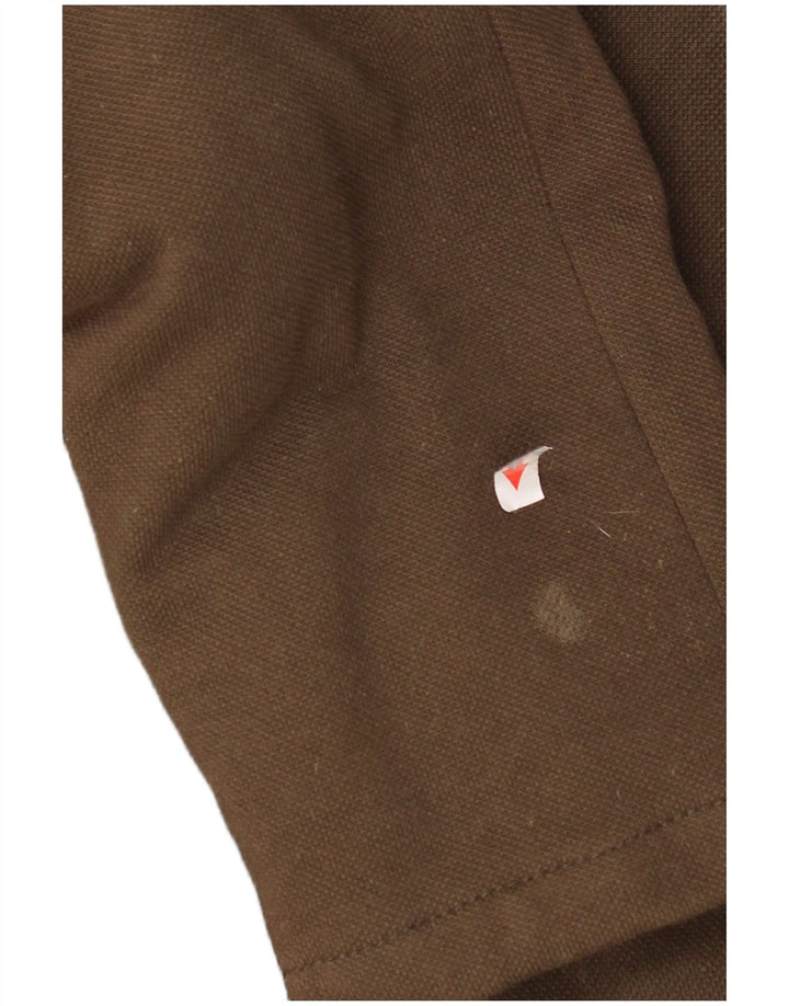 Zara Veste coupe-vent pour homme UK 38 Coton kaki moyen