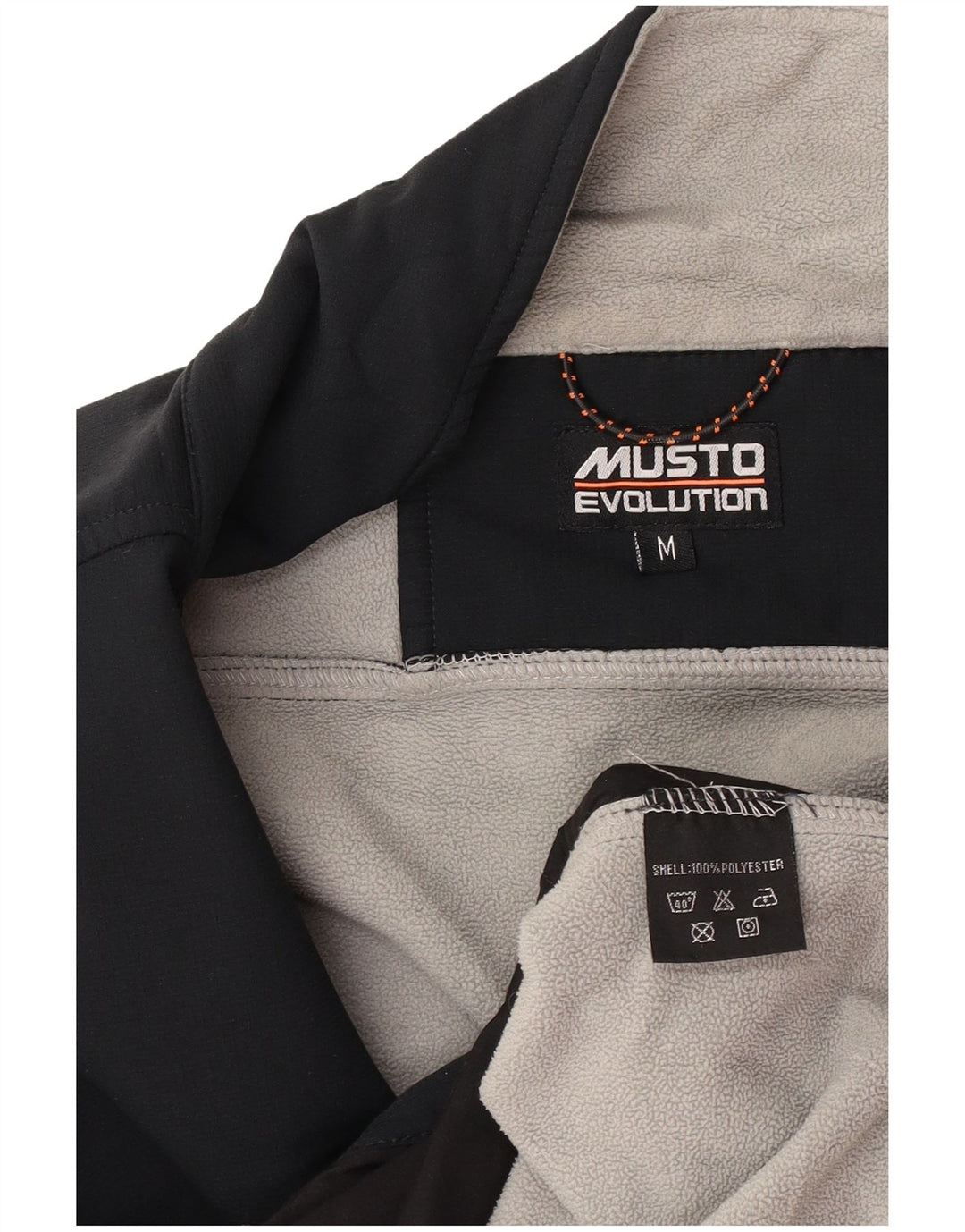 Musto Veste coupe-vent pour homme UK 38 Medium Noir Polyester