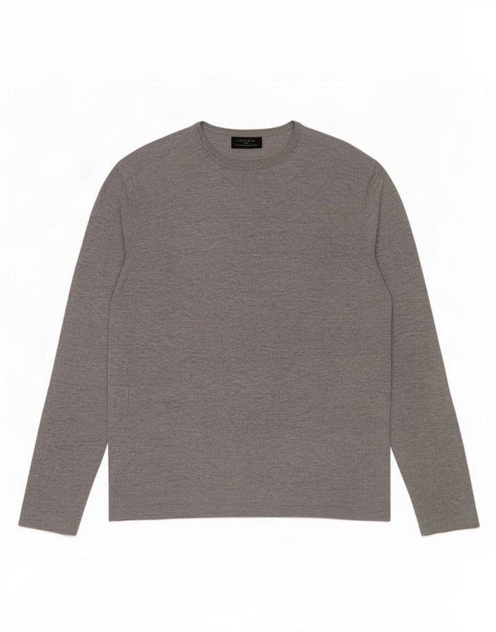 Zara Homme Top Manches Longues Gris Moyen