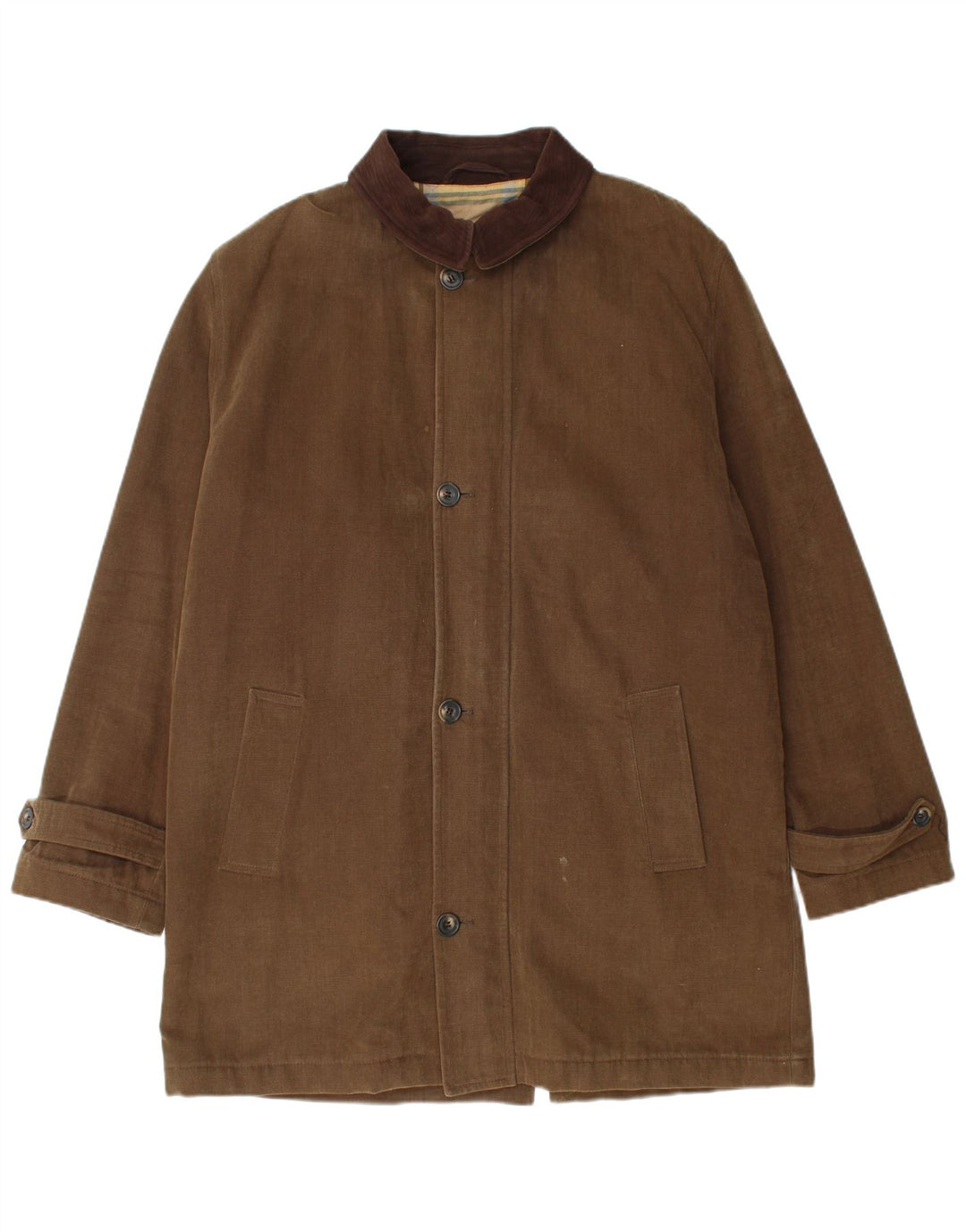 Magee Manteau Homme UK 42 Grand Coton Kaki