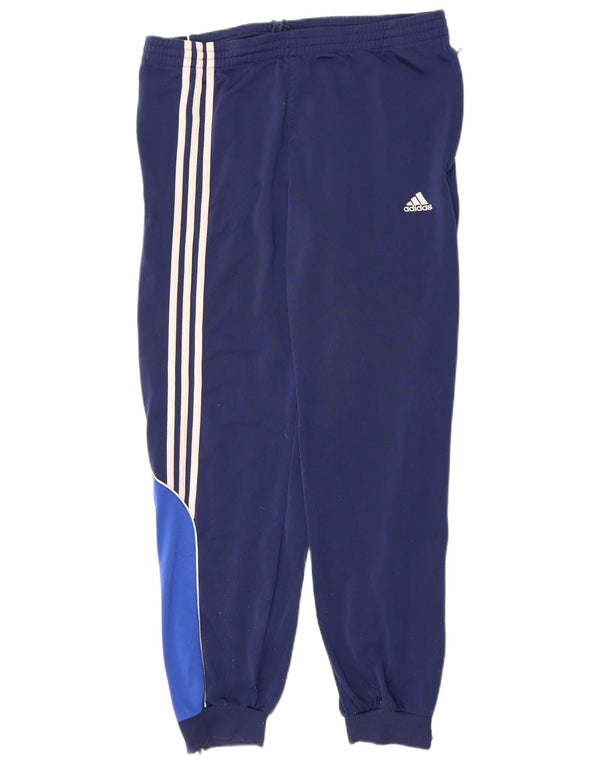 Adidas Pantalon de survêtement pour homme UK 40/42 Bleu marine moyen