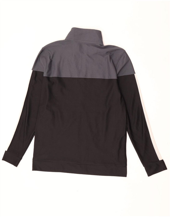 Under Armour Veste de survêtement pour femme UK 14 Medium Noir Colourblock