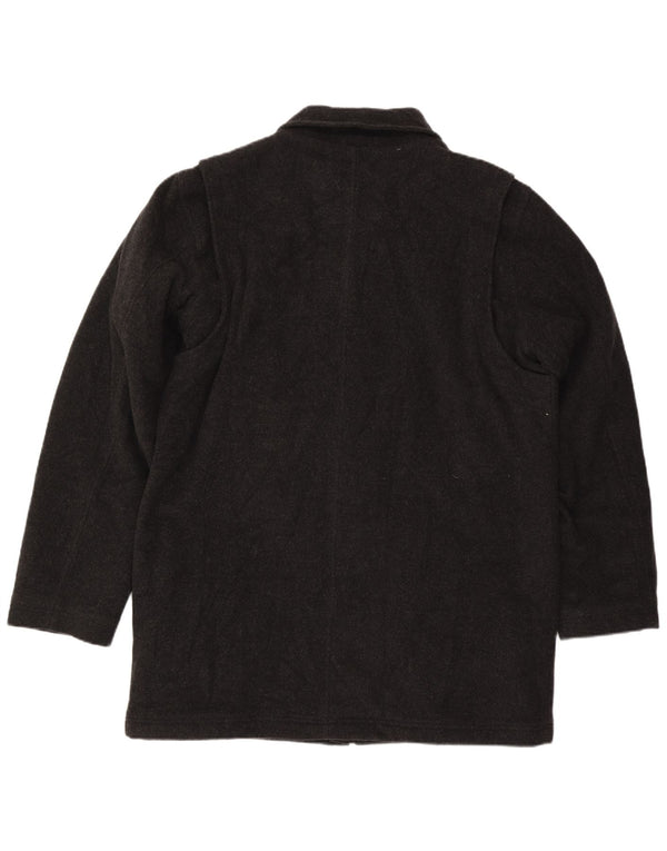 L.L.Bean Manteau haut pour homme UK 40 Grande laine grise