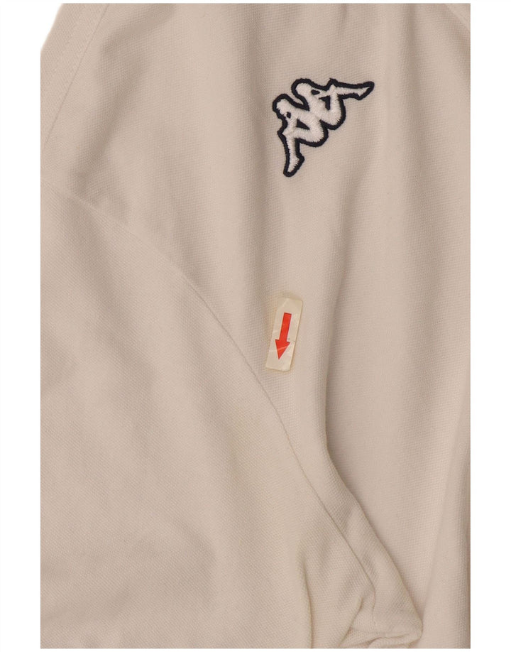 Kappa Polo Homme Blanc Moyen