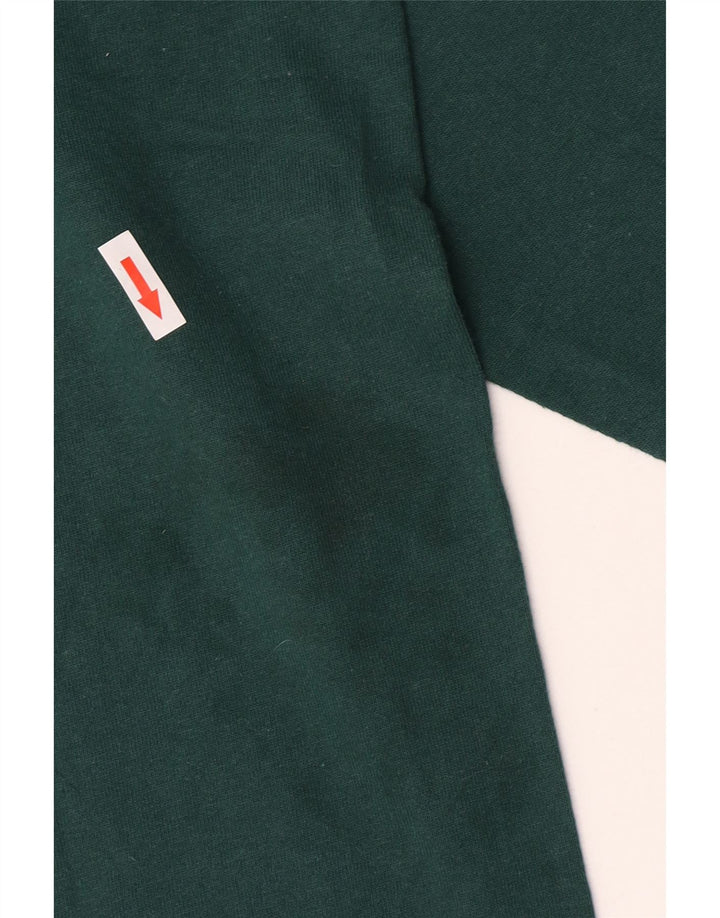 Nike Haut à manches longues pour homme en coton vert 2XL