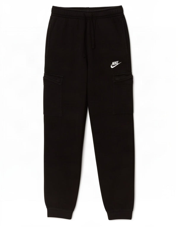 Nike Pantalon de survêtement coupe standard pour garçon 12-13 ans Noir Taille L