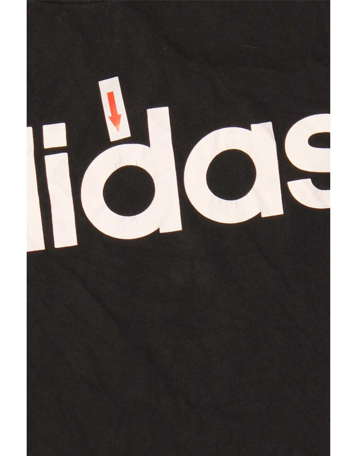 Adidas Débardeur graphique pour femme UK 8 Small Noir