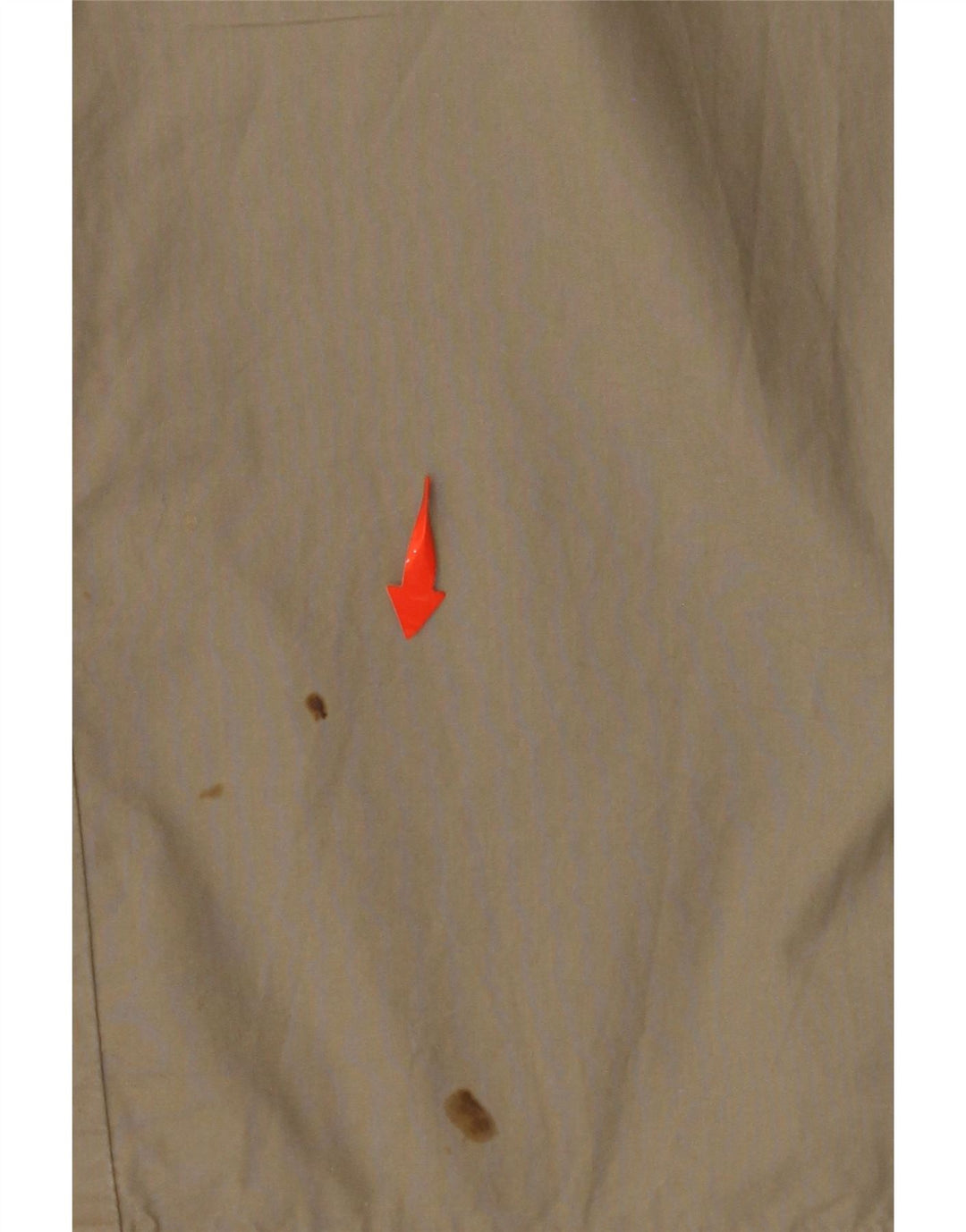 BENETTON Pantalon Cargo Droit Homme IT 52 XL W38 L34 Kaki Coton