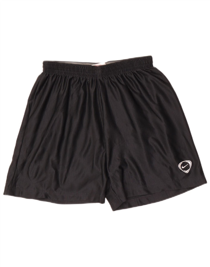 Short de sport Nike pour hommes, grand, noir, polyester