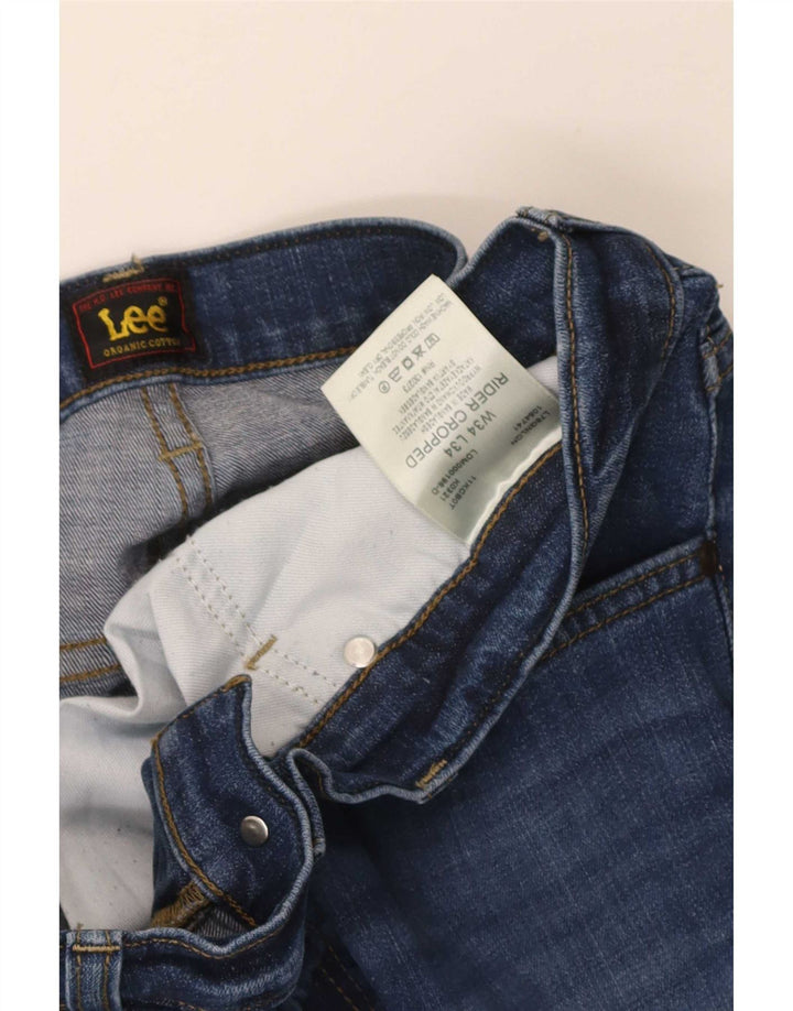 Lee Jean Slim Rider W34 L30 Homme Bleu Coton
