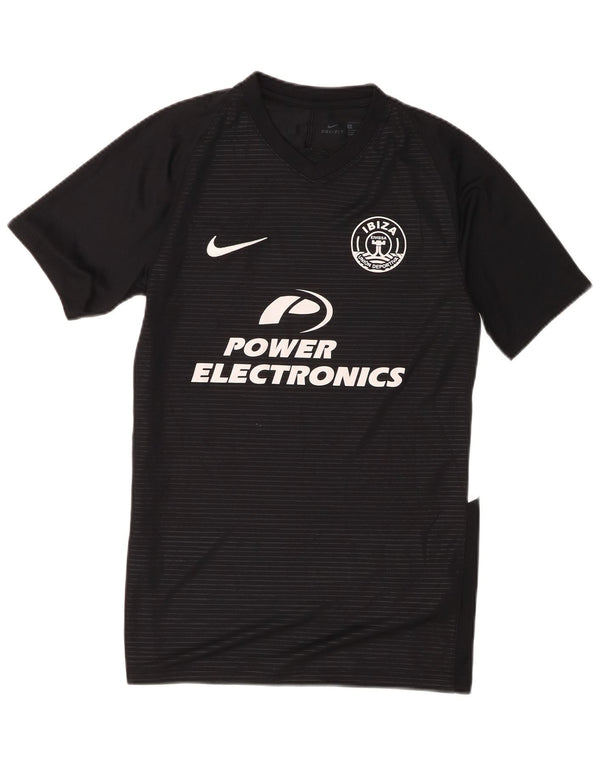 Nike Hommes Ibiza Graphic T-Shirt Haut Petit Noir Polyester