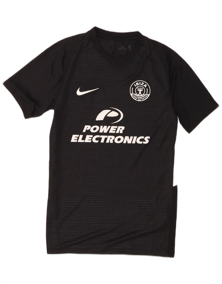 Nike Hommes Ibiza Graphic T-Shirt Haut Petit Noir Polyester