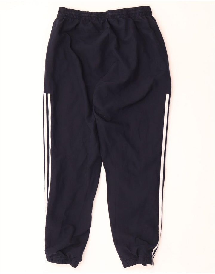 Adidas Pantalon de survêtement pour homme Pantalon de jogging Large Bleu marine Polyester