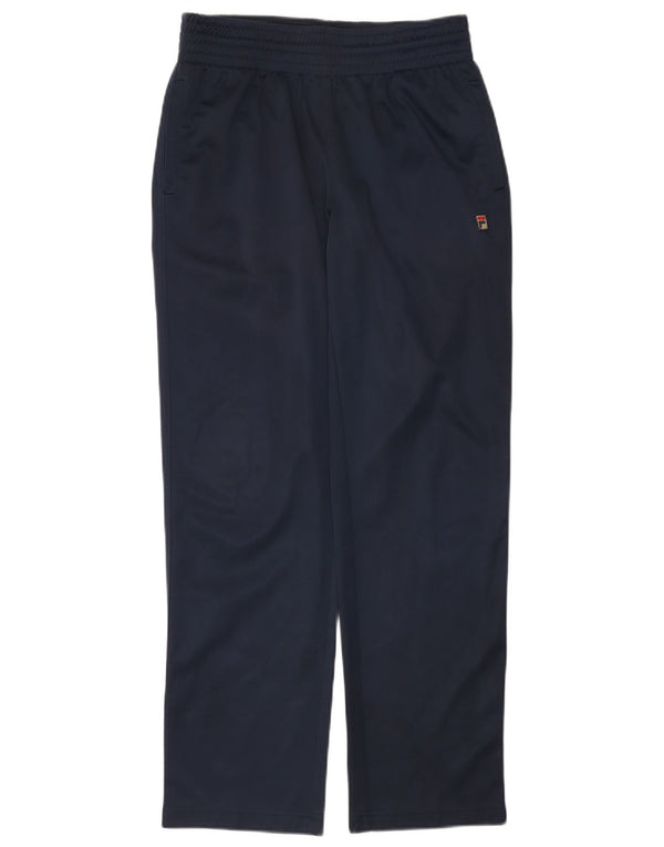 Fila Pantalon de survêtement pour femme UK 12 Bleu marine moyen Polyester