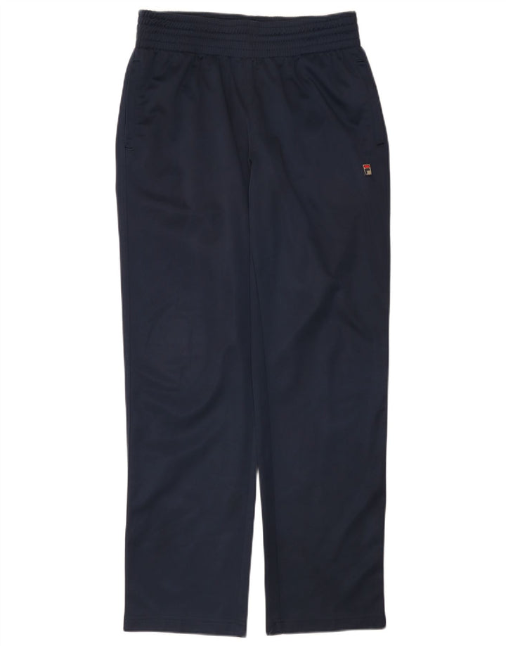 Fila Pantalon de survêtement pour femme UK 12 Bleu marine moyen Polyester