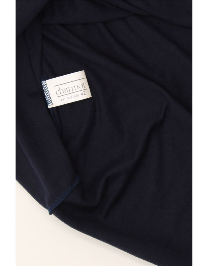 CHARMOR Womens Shift Dress IT 42 Medium Navy Blue Colourblock Nautical Vintage Charmor and Second-Hand Charmor from Messina Hembry 