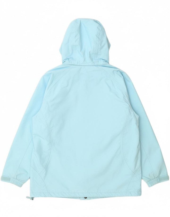 Helly Hansen Veste de pluie à capuche pour femme UK 18 XL Bleu Polyester